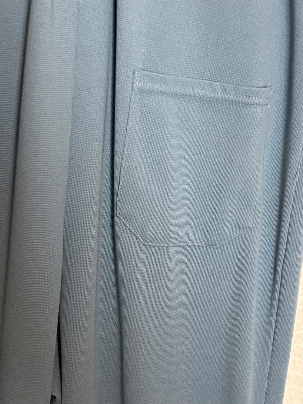 Halara Jumpsuit Medium Blue Casual Athleisure Lounge Relaxed Comfy Minimalist - Picture 11 of 11